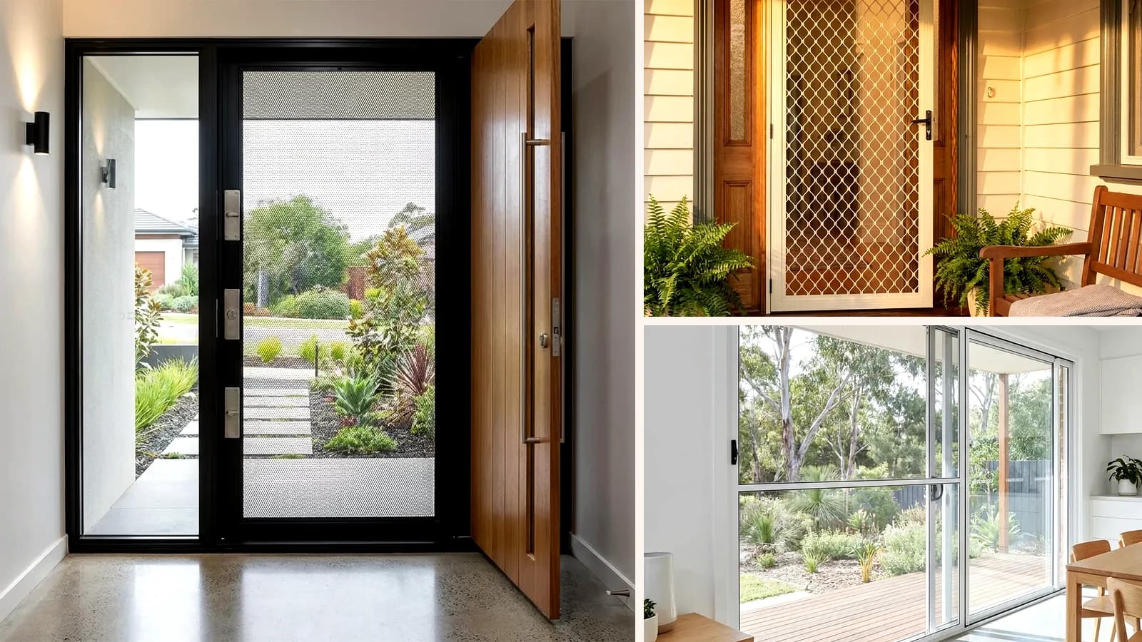 Security Doors & Screens by Modern Curtains and Blinds
